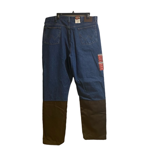 NWT! Wrangler Pro Gear Workwear Reinforced Canvas Legs Jeans Pants Mens 40x34 - Picture 8 of 9